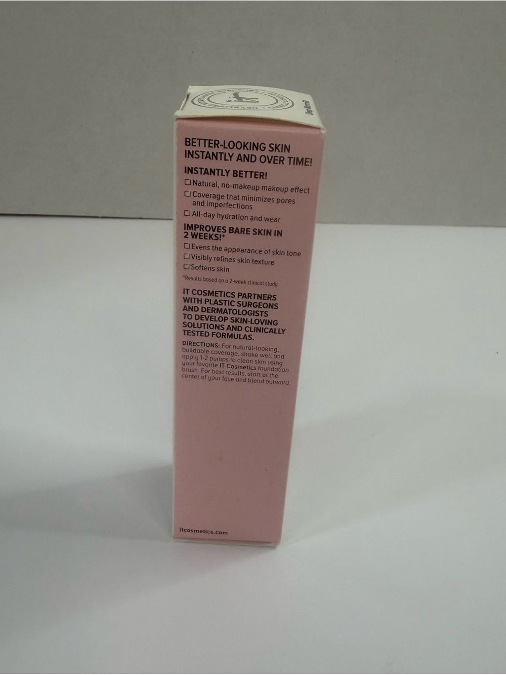 NIB IT Cosmetics Your Skin But Better Foundation 1 oz Deep Warm 60 - Picture 6 of 6